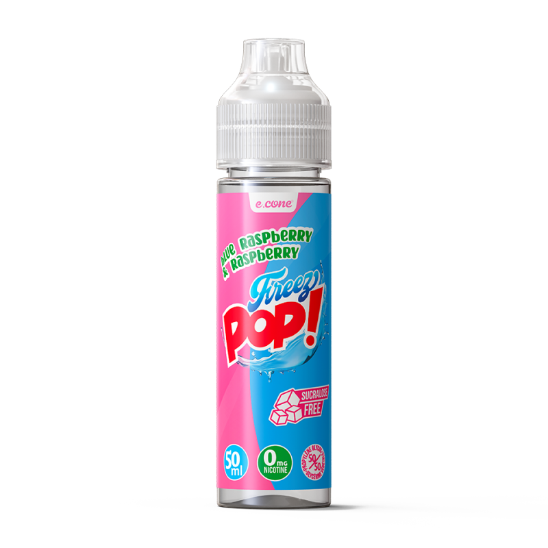 Pop Raspberry - Blue Raspberry -Freez Pop- E-Cone - 50ml