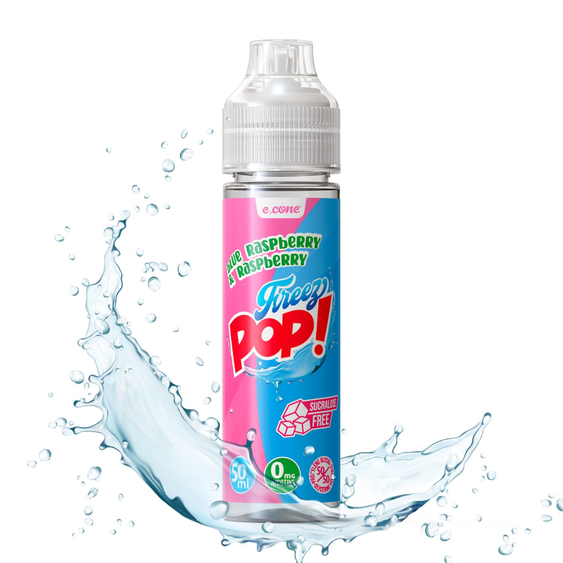 Pop Raspberry - Blue Raspberry -Freez Pop- E-Cone - 50ml
