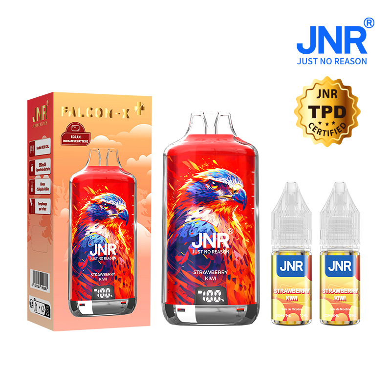 Kit Strawberry Kiwi 28000 puffs - FALCON-X JNR