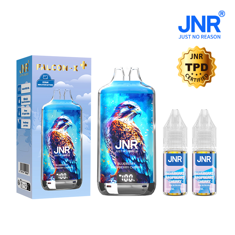 Kit Blueberry Raspberry Cherry 28000 puffs - FALCON-X JNR