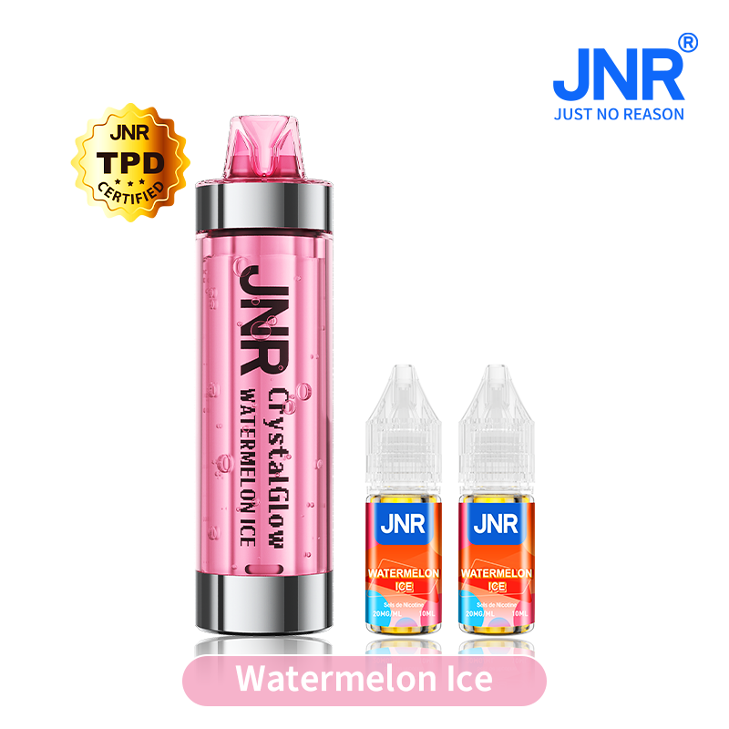 Kit Watermelon Ice 33000 puffs - CRYSTAL GLOW JNR