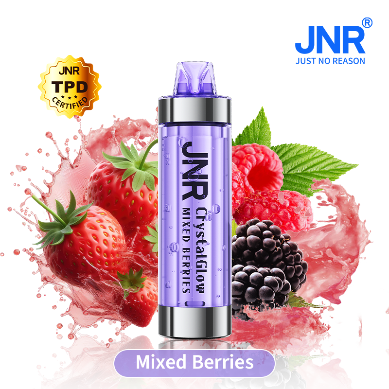 kit Mixed Berries 33000 puffs - CRYSTAL GLOW JNR