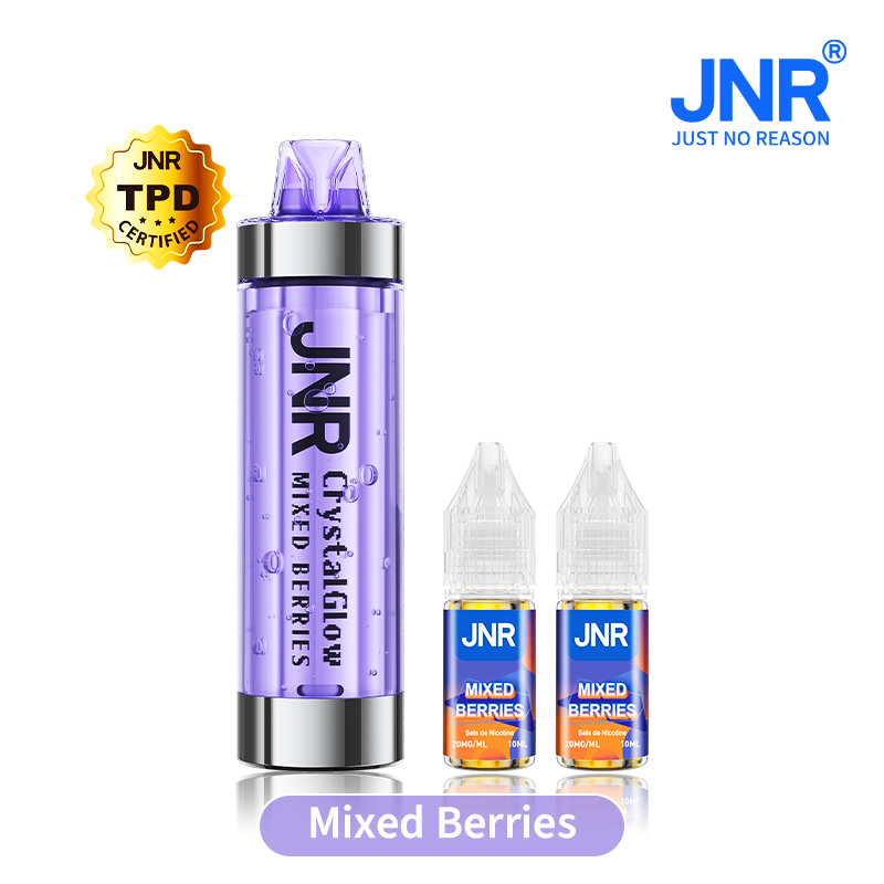 kit Mixed Berries 33000 puffs - CRYSTAL GLOW JNR