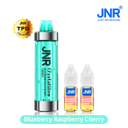 Kit Blueberry Raspberry Cherry 33000 puffs - CRYSTAL GLOW JNR