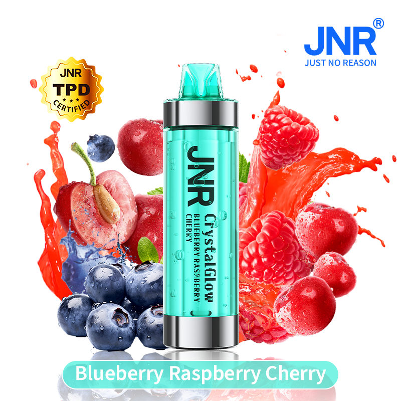 Kit Blueberry Raspberry Cherry 33000 puffs - CRYSTAL GLOW JNR