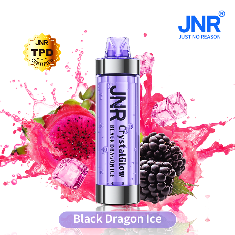 Kit Black Dragon Ice 33000 puffs - CRYSTAL GLOW JNR