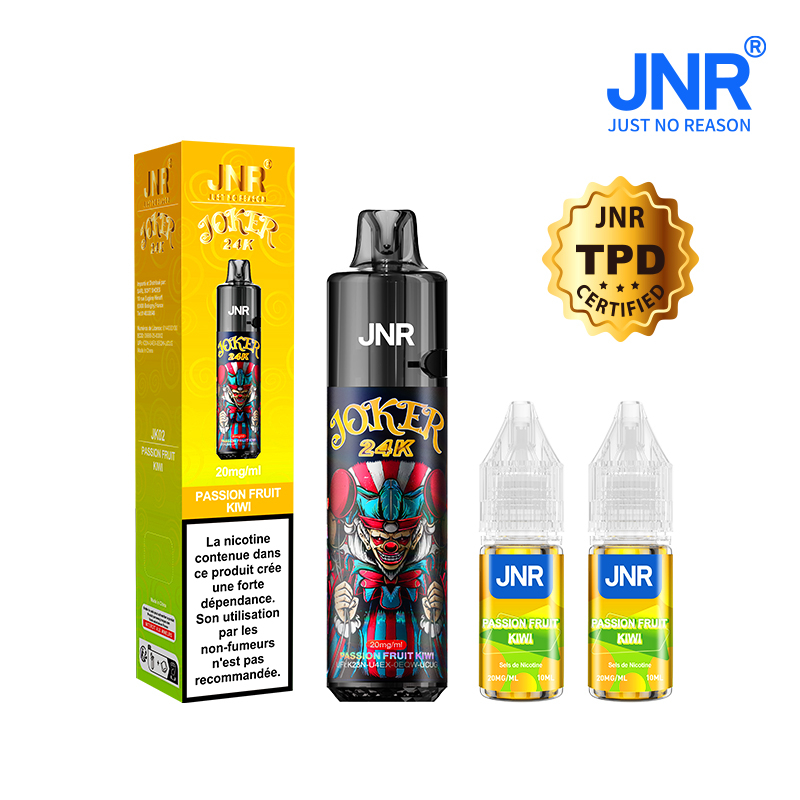 Kit Passion Fruit Kiwi 24000 puffs - JOKER JNR