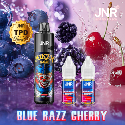 Kit Blue Razz Cherry 24000 puffs - JOKER JNR