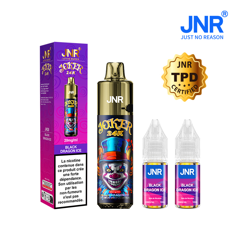 Kit Black Dragon Ice 24000 puffs - JOKER JNR