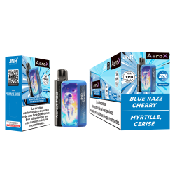 Kit Blue Razz Cherry 32000 puffs - AeroX JNR