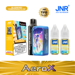 Kit Blueberry Pomegranate Ice 32000 puffs - AeroX JNR