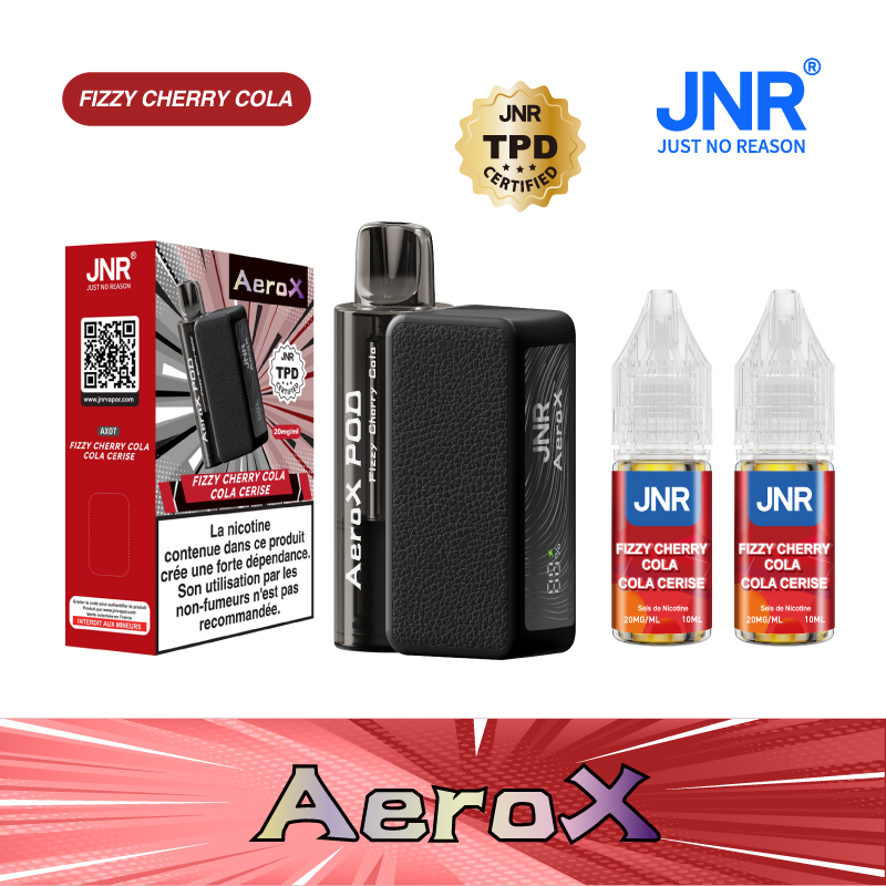 Kit Fizzy Cherry Cola 32000 puffs - AeroX JNR