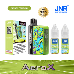Kit Passion Fruit Kiwi 32000 puffs - AeroX JNR