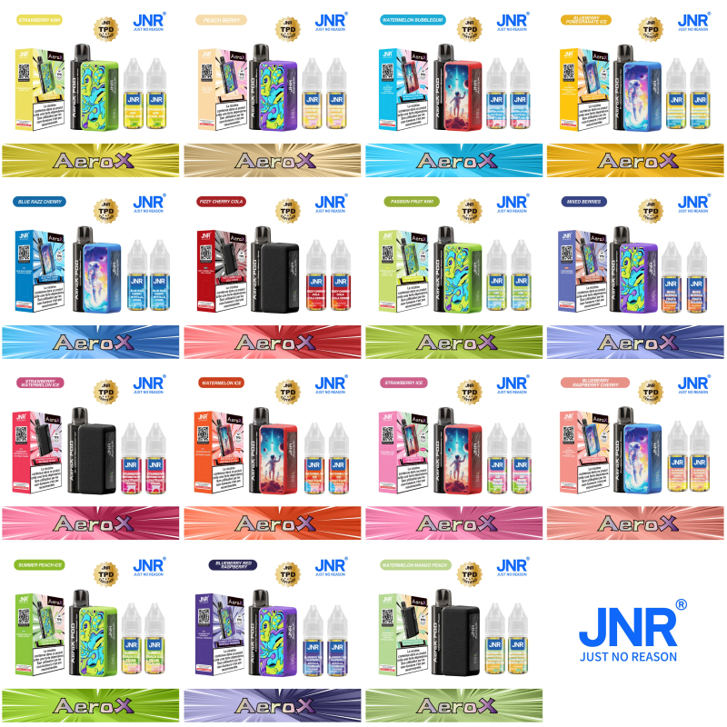 AeroX JNR Carte Saveurs