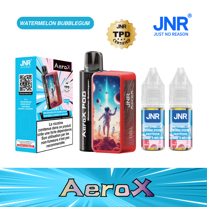 Kit Watermelon Bubblegum 32000 puffs - AeroX JNR