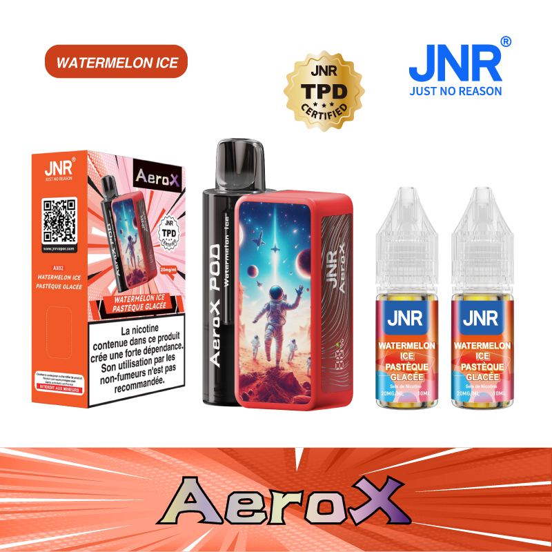 Kit Watermelon Ice 32000 puffs - AeroX JNR