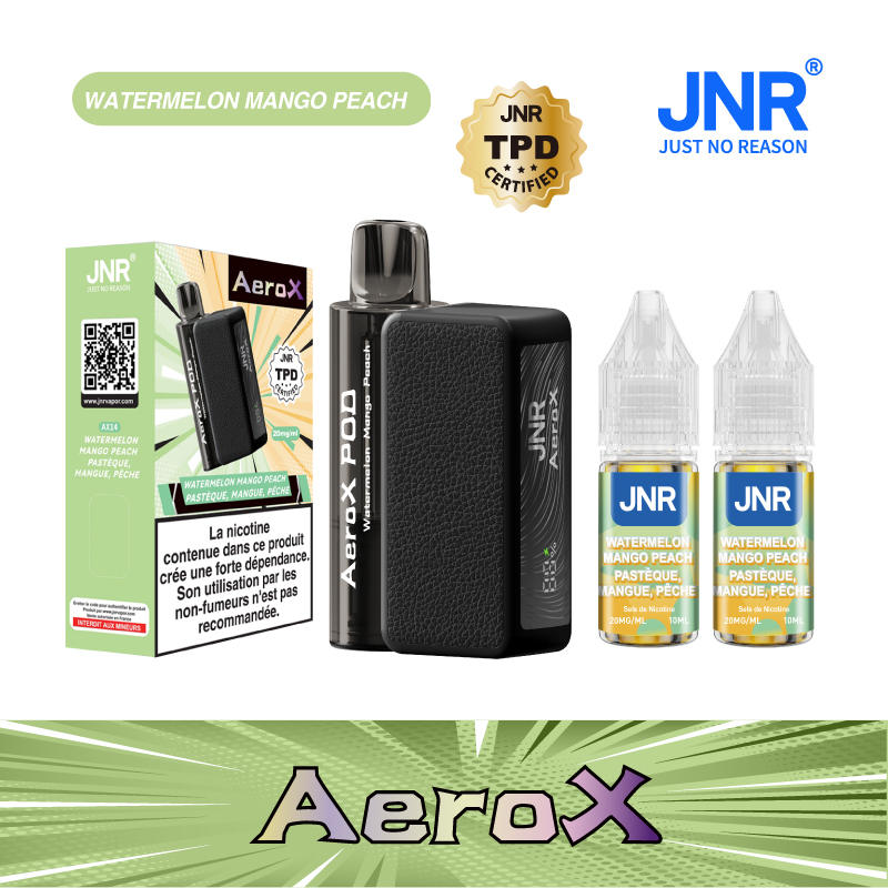 Kit Watermelon Mango Peach 32000 puffs - AeroX JNR