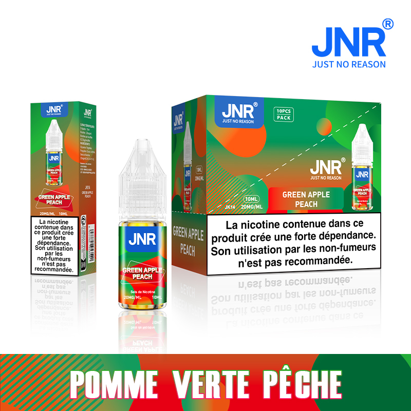 Green Apple Peach 10ml - E-liquide JNR