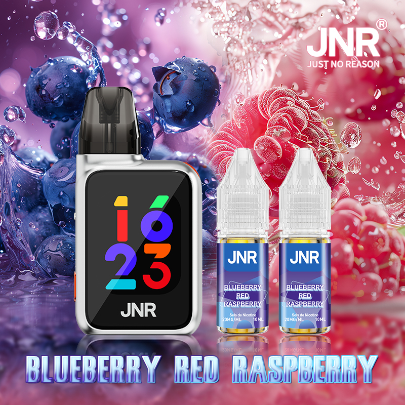 kit Blueberry Red Raspberry 32000 puffs - FLUX PRO JNR
