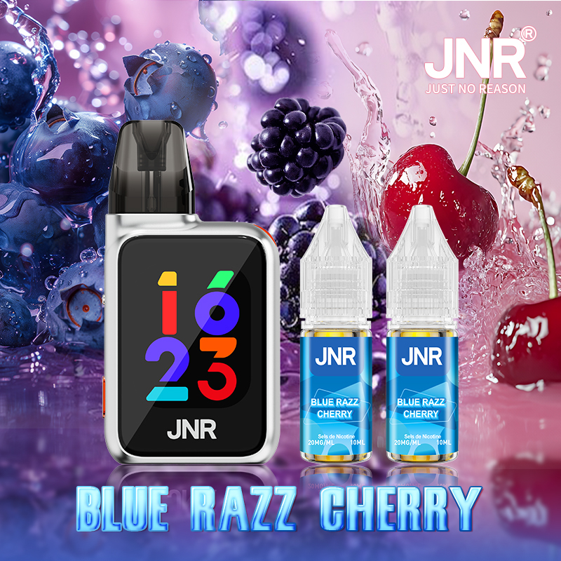 Kit Blue Razz Cherry 32000 puffs - FLUX PRO JNR