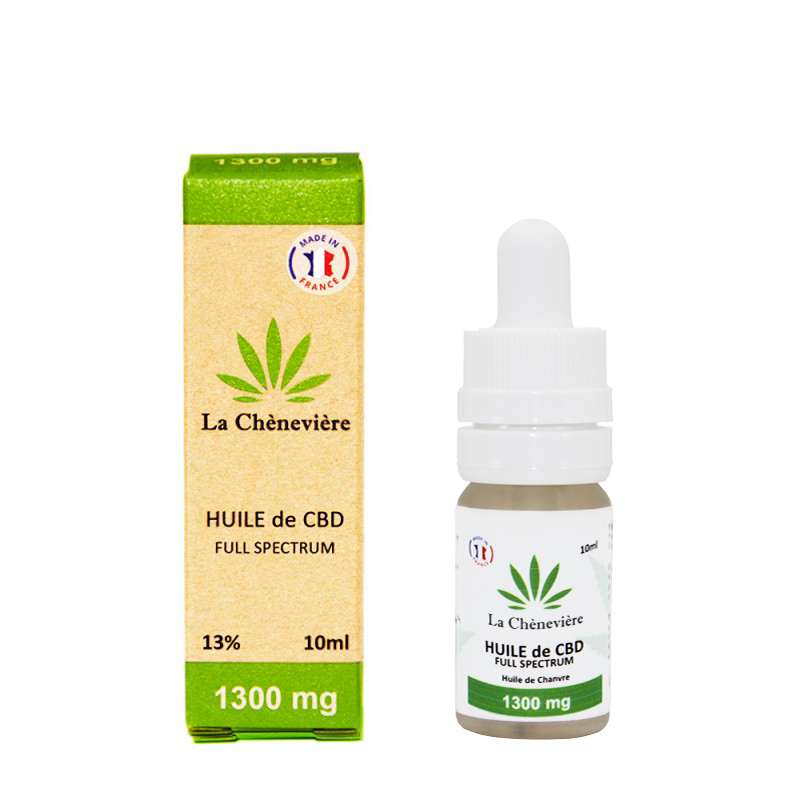 HUILES CBD FULL SPECTRUM 10ML 13% - LA CHÈNEVIÈRE HUILES CBD FULL SPECTRUM 10ML 13% - LA CHÈNEVIÈRE