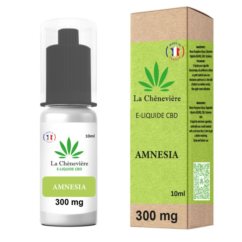 AMNESIA E-liquide - LA CHÈNEVIÈRE CBD AMNESIA E-liquide - LA CHÈNEVIÈRE CBD