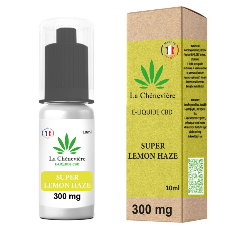 SUPER LEMON HAZE E-liquide - LA CHÈNEVIÈRE CBD SUPER LEMON HAZE E-liquide - LA CHÈNEVIÈRE CBD