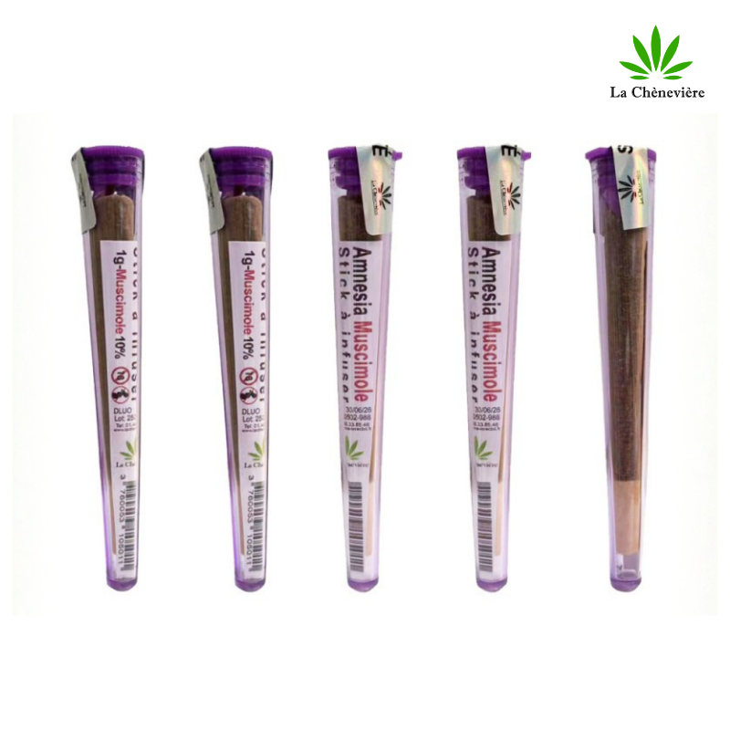 Pré Roulé Amnésia Muscimole - 10% - LA CHÈNEVIÈRE CBD Pré Roulé Amnésia Muscimole - 10% - LA CHÈNEVIÈRE CBD