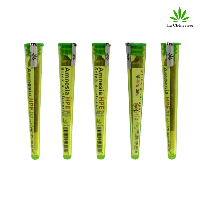 Pré Roulé Amnésia HPE - 20% - LA CHÈNEVIÈRE CBD Pré Roulé Amnésia HPE - 20% - LA CHÈNEVIÈRE CBD