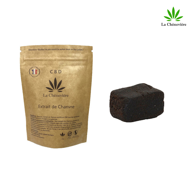 Black Hash HPE Résine - 20% - LA CHÈNEVIÈRE CBD Black Hash HPE Résine - 20% - LA CHÈNEVIÈRE CBD