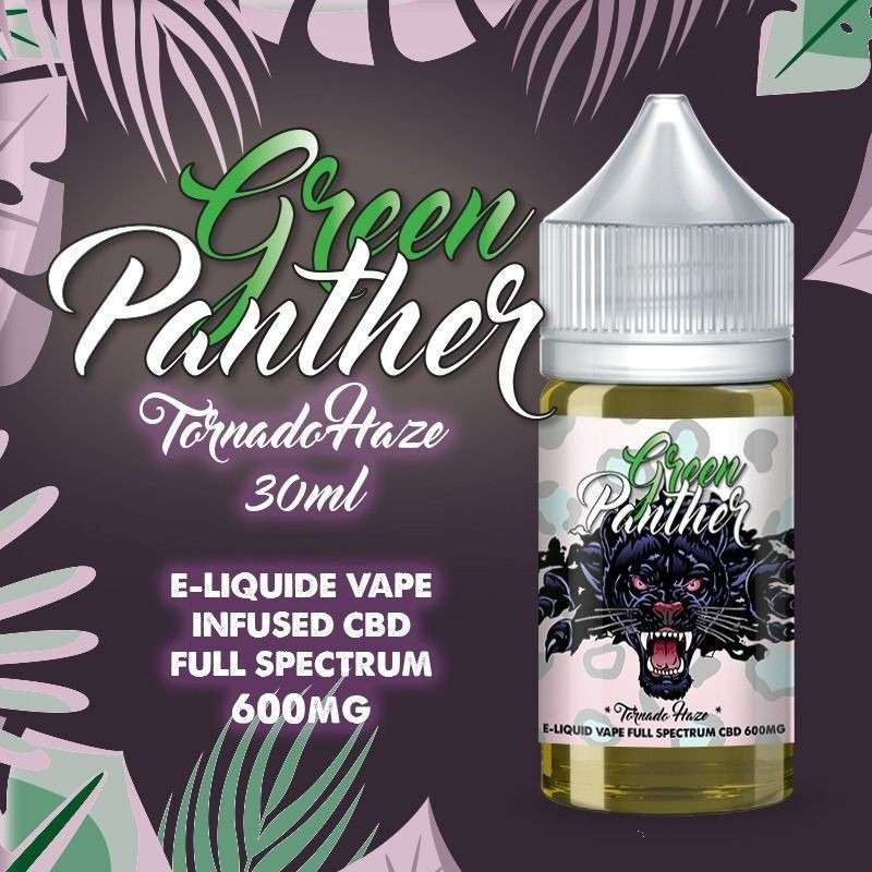 Tornado Haze 30ml 600mg - Green Panther CBD