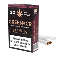 Cannarettes Premium / 10 paquets - Green and Co