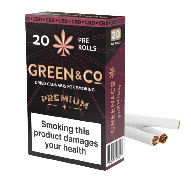 Cannarettes Premium / 10 paquets - Green and Co