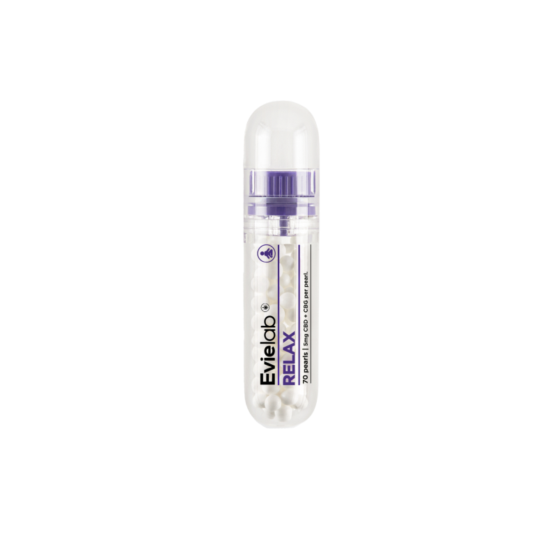 Micro-perles CBD Relax – Evielab