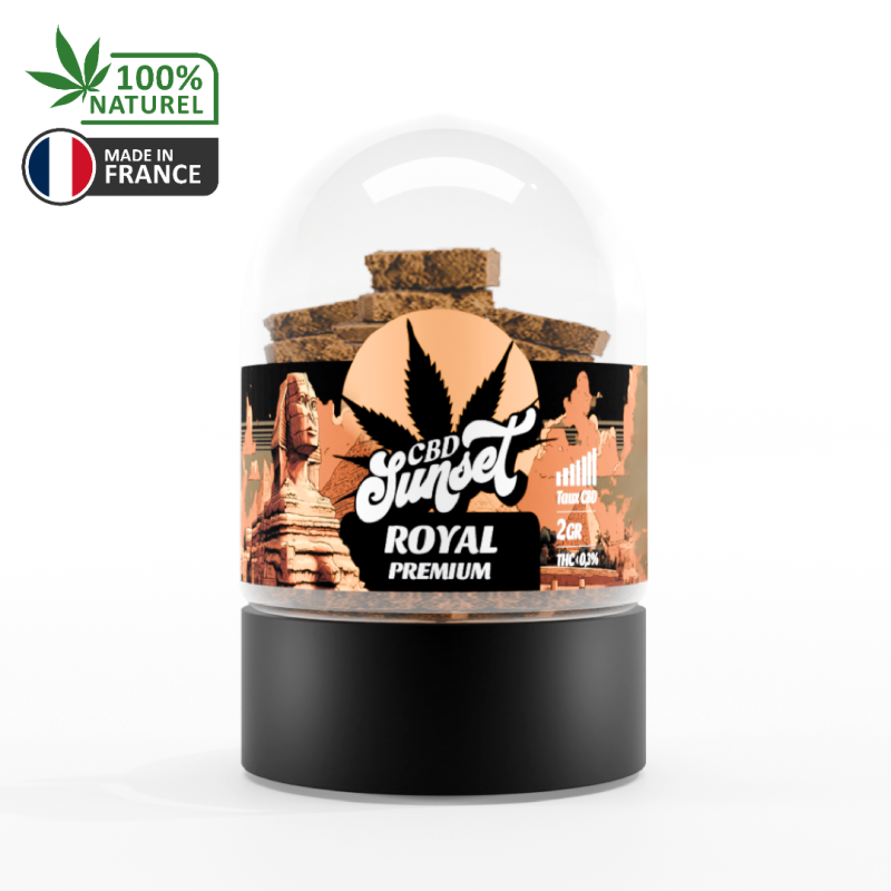 Résine Royale 2G - Sunset CBD